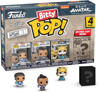 Funko Bitty Pop! Avatar: TLA - Katara 4PK - Katara, Sokka, Suki Y una Minifigura Misteriosa Sorpresa por 6,50€