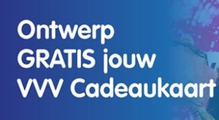 Gratis Eigen Ontwerp Cadeaukaart bij VVV cadeaukaarten