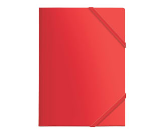 Carpeta Polipropileno goma plana color rojo A4 por solo 1,20€