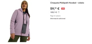 Chaqueta para Mujer Burton Multipath Hooded por 59.99€