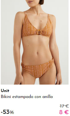 Bañadores y Bikinis por 8€