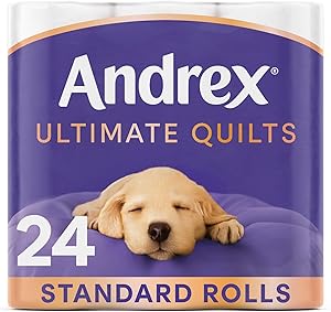 Andrex Ultimate Quilts Toilet Tissue 24 Rolls - £12.53