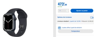 Apple Watch Series 7 GPSà 473,69€