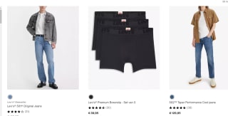 25% korting op je gehele bestelling bij Levi's