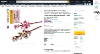 LEGO Flores de Cerezo por 11,24€