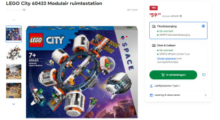 Lego City 60433 Modular Space Station voor €59,99 bij Smyths Toys (adviesprijs 99,99)