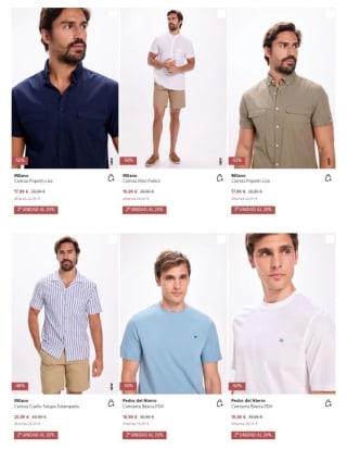 -20% Extra en la Segunda Unidad de Milano en Fifty.