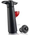 Vacu Vin Vacuumpomp Zwart + Dop voor €1,50 bij Bol