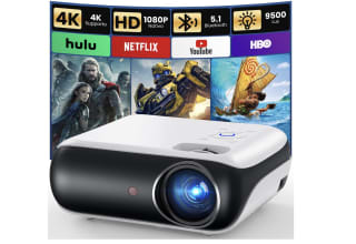 Mini Proyector 4K 2025Upgraded Proyector Portátil 1080P Nativo Bluetooth 5.1 para Exteriores CompatibleTV Stick Smartphone Laptop HDMI USB por 79,68€