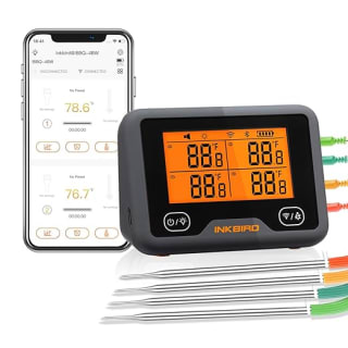 INKBIRD Wi-Fi & Bluetooth Vleesthermometer IBBQ-4BW voor €58,94 bij Amazon