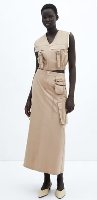 Chaleco con bolsillos cargo para Mujer por 5.99€