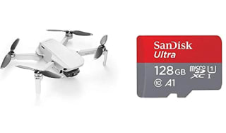 Dron DJI Mavic Mini + SanDisk Ultra 128 GB a 293.47€