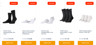 22% korting op je bestelling bij Sokkendirect