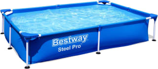 Bestway - Steel Pro Opzetzwembad - 221 x 150 x 43 cm voor €33,95 bij Amazon
