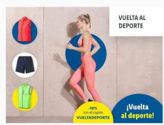 10% descuento extra en vuelta al deporte desde Lild