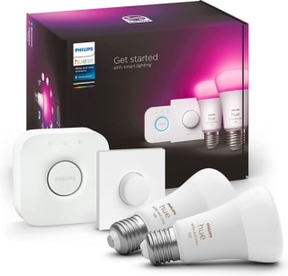 Philips Hue White and color ambiance E27 starterkit.+ Bridge & Smart Button voor €99,99 bij Bol.com