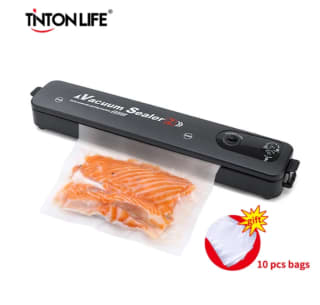 Cuenta nueva Envasadora al vacío 220W + 10 bolsas por solo 1,06€