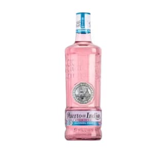 Puerto de Indias Fresa 0,0% Premium Sin Alcohol Strawberry 0,0% Premium Alcohol Free 70cl 0.0º por 8,99€