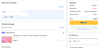 Samsung 43" Q60C TV QLED 4K SMART TV por 324,74€