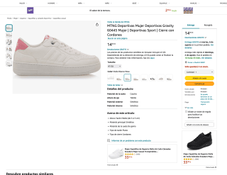 Zapatillas Mujer Mustang Gravity desde 14,35€