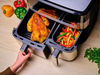 Tefal Dual Easy Fry & Grill EY905D - Heteluchtfriteuse XXL voor €90 na cashback via Tefal