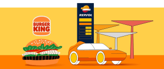 Promo de 3€ descuento Burger King + 3€ descuento en gasolina