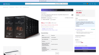 Café Intenso Mogorttini 240 Cápsulas por 25,86€