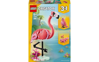 Lego Creator 3-in-1 roze flamingo voor €14,99 bij Toychamp