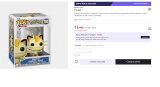 Funko Pop! Pokemon Games Vinyl Meowth 9 cm por 8.06€