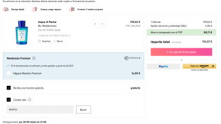 Acqua di Parma Blu Mediterraneo 180 ml por solo 129,62€