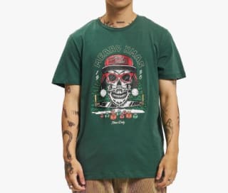 Camiseta de Manga Corta Hombre Jack & Jones Jorclaus tee SS Crew Neck Xmas por 6,99€