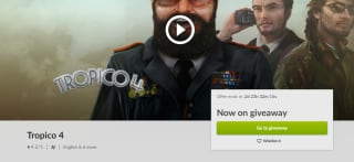 Gratis Videojuego Tropico 4 PC