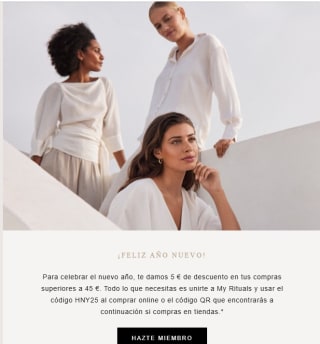 5€ de descuento por compras de +45€