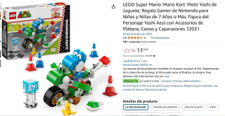 Set LEGO® Super Mario Mario Kart™: Moto Yoshi 72031 por 11,24€