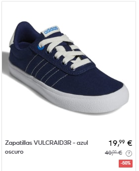 Zapatillas ADIDAS para niños por menos de 20€