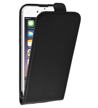 Azuri flip tasje - leder - zwart - voor Apple iPhone 6plus voor €1,95