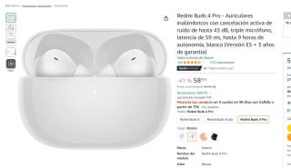 Xiaomi Redmi Buds 4 Pro por 58.95€