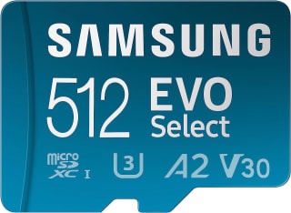 Samsung EVO Select 512 GB microSDXC voor €29,99 bij Amazon.nl