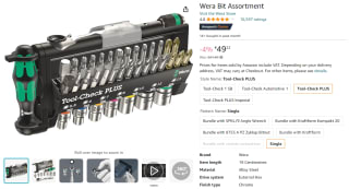 Wera Tool-Check Plus bitset voor €49,22 bij Amazon