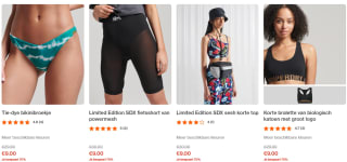 Tot 70% korting bij Superdry