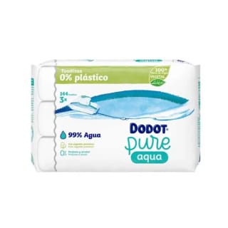 Dodot Aqua pure lote 3x48 unidades 1por solo 6,48€