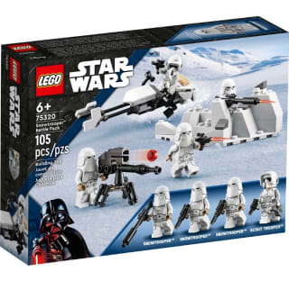 Lego Star Wars Pack de Combate: Soldados de las Nieves 75320 por 12,68€.