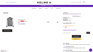 Chaqueta KELME College por 22,50€