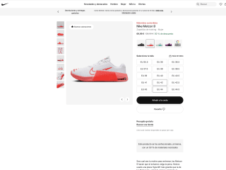 Zapatillas Nike Metcon 9 de training Mujer por solo 69,99€