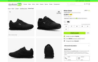 Zapatillas Deportivas Mujer Silver Clash por 12,99€