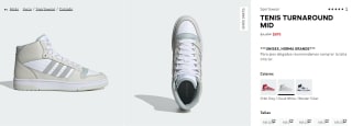 Tenis Adidas Turnaround Mid por $895