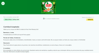 Gratis Ariel Pods, Compresas Ausonia, Don Limpio Spray, Ambipur Recambios Sevilla (Reembolso)