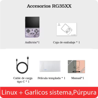 ANBERNIC Consola Retro RG35XX actualizada pantalla IPS HD 3,5" Linux por 36,51€