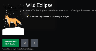 Wild Eclipse voor de Xbox gratis