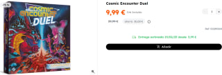 Juego de Mesa Cosmic Encounter Duel por 9.99€